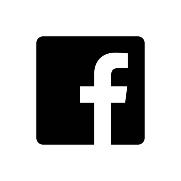 Astana, Kazajstán, 8 de octubre de 2018. Facebook, Inc. es una empresa estadounidense de redes sociales y redes sociales en línea. Icono del vector editorial — Vector de stock