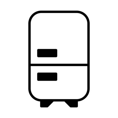 Buzdolabı basit simgesi
