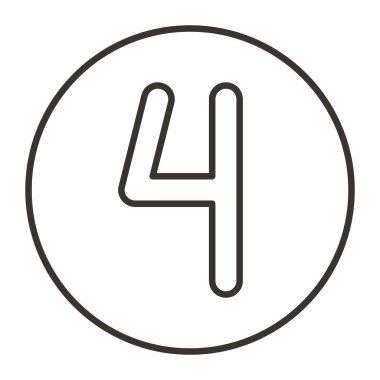 Dört numara simge tasarlamak