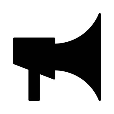 megafon basit simgesi