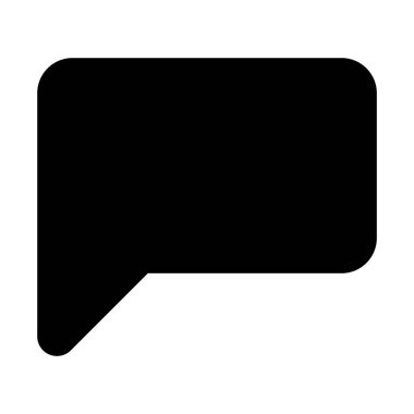 Sohbet basit simgesi