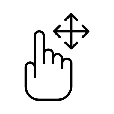 değmek jest simgesi