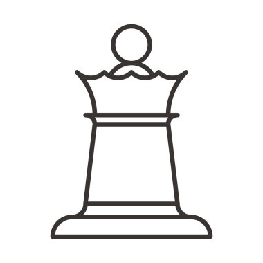 Satranç şekil simge tasarlamak