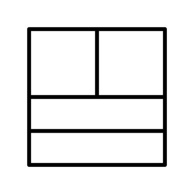Geometrik figür simge tasarlamak