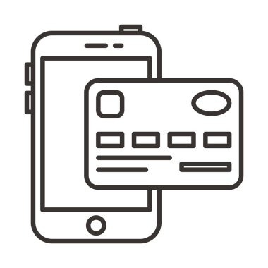 E-ticaret basit simgesi