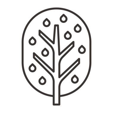 ağaç basit simgesi