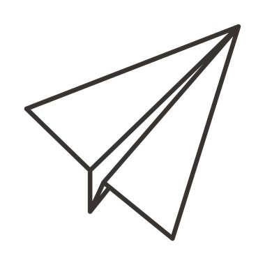 Kağıt Uçak simge tasarlamak