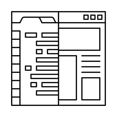 kodlama kavramı simgesi