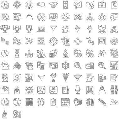 İş simgeleri kümesi 