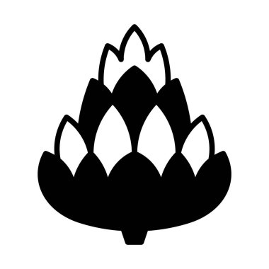 çiçek simgesi illüstrasyon