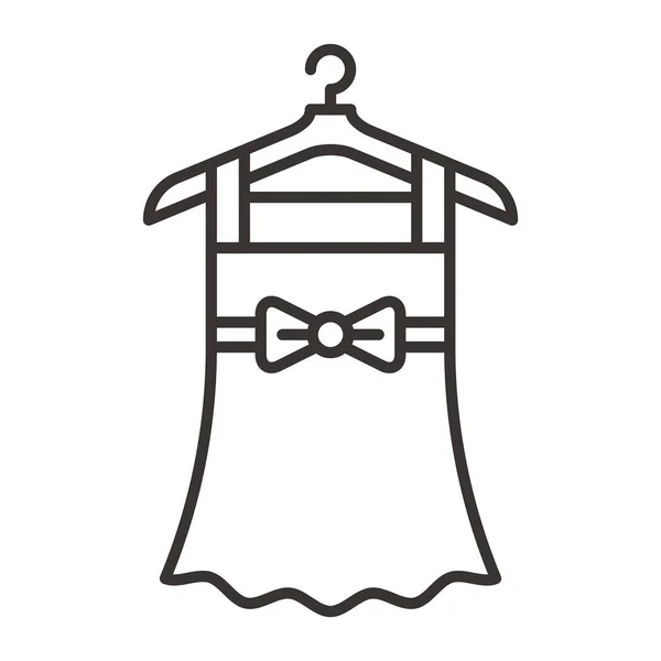 Elbise simge tasarlamak — Stok Vektör