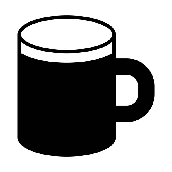 Ícone caneca de café — Vetor de Stock