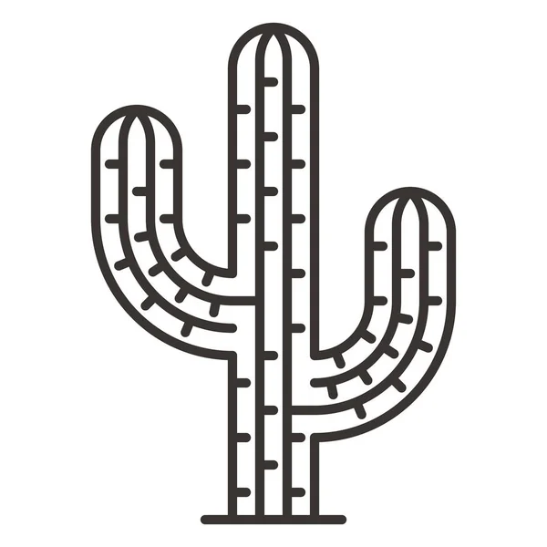 Ikona ilustracja kaktus — Wektor stockowy