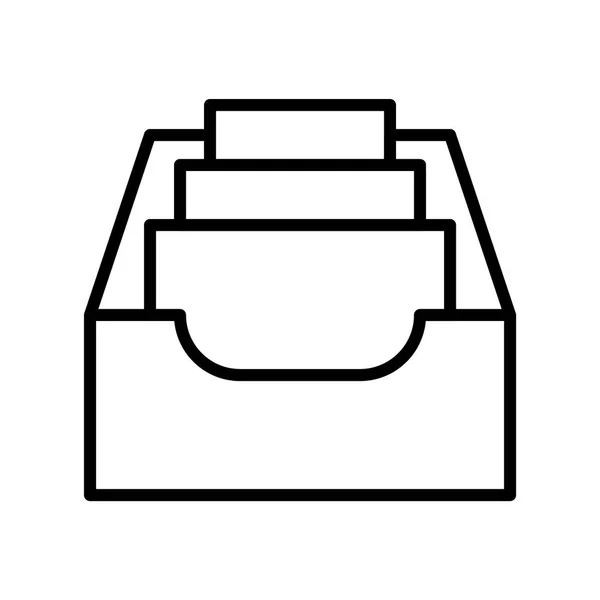 Illustration icône base de données — Image vectorielle