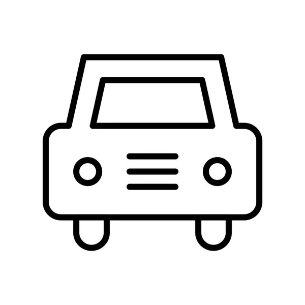 Auto ikona ilustrace — Stockový vektor
