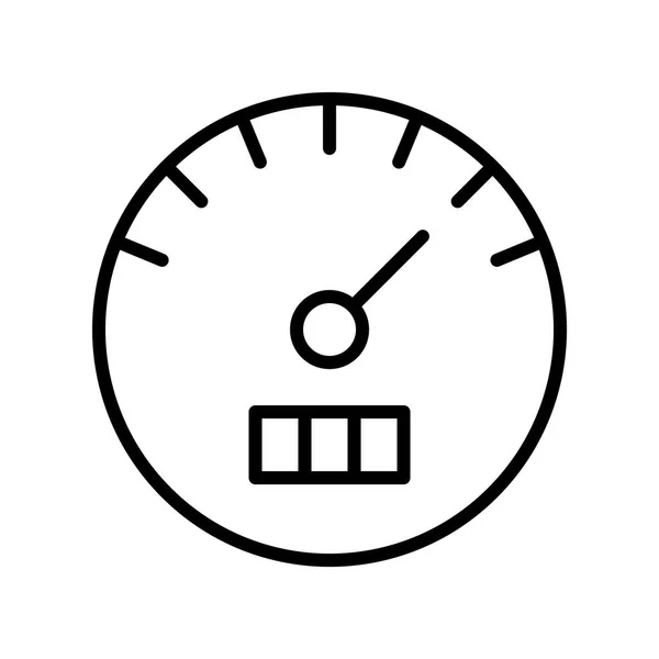 Abbildung zum Geschwindigkeitssymbol — Stockvektor