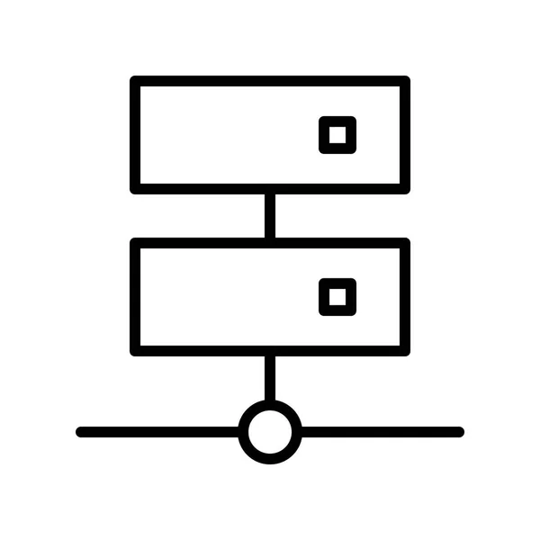Netwerk pictogram illustratie — Stockvector