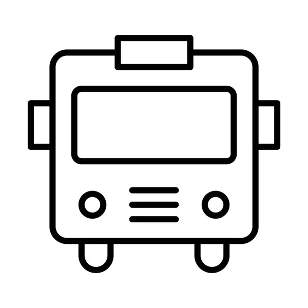 School bus icon — Stock Vector