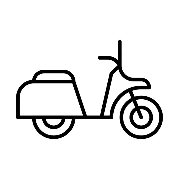 Ilustração de ícone de bicicleta — Vetor de Stock