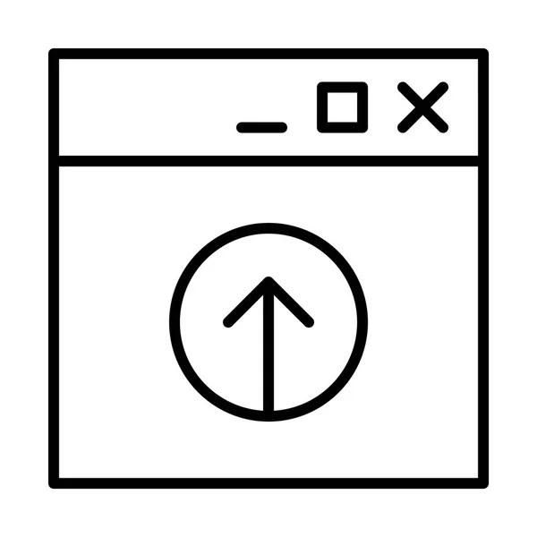 PC-Fenster-Symbol — Stockvektor
