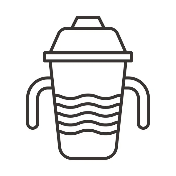 Illustration zur Kaffee-Ikone — Stockvektor