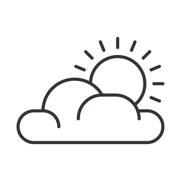 Météo icône simple — Image vectorielle