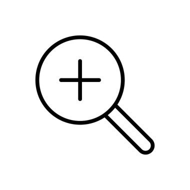 Arama, Büyüteç'i satırı simgesi. 