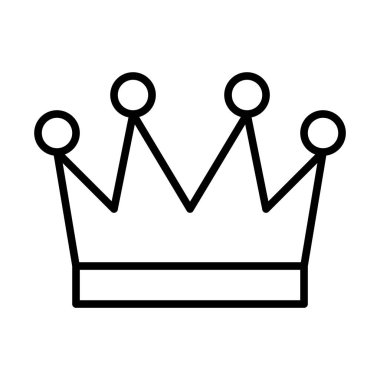 Fairytale taç illüstrasyon