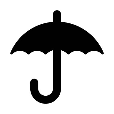 Şemsiye basit simgesi