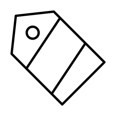 fiyat etiketi basit simgesi