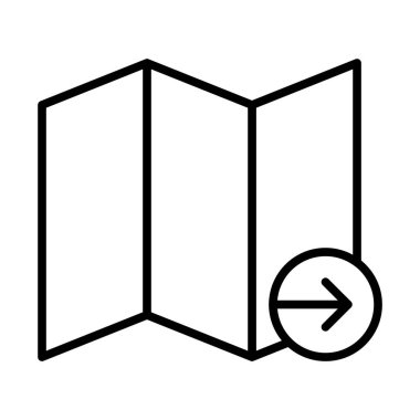 harita basit simgesi