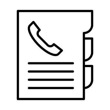 Telefon Rehberi simge tasarlamak