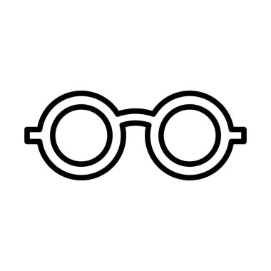 basit gözlük simgesi