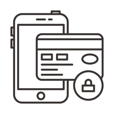 E-ticaret basit simgesi