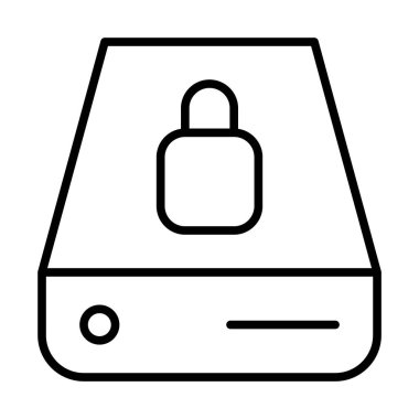 taşınabilir sabit sürücü simgesi