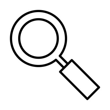 Basit büyüteç simgesini