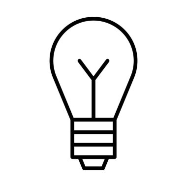 ampul basit simgesi