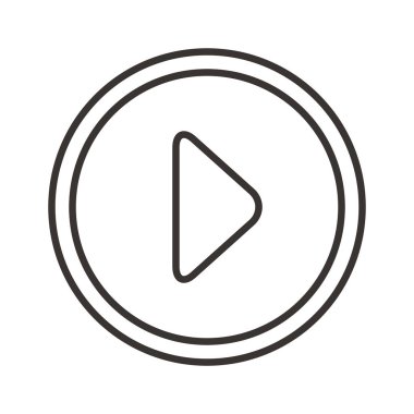 Oyun düğmesi illüstrasyon