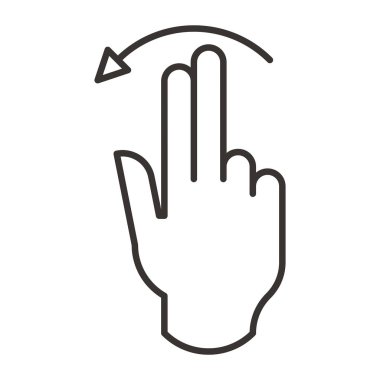 değmek jest simgesi