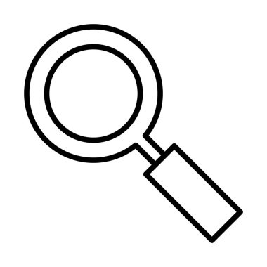 Basit büyüteç simgesini