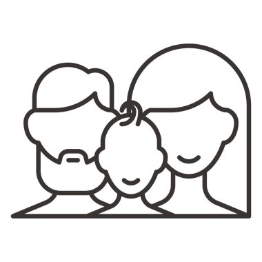 Aile kutsal kişilerin resmi çizimi