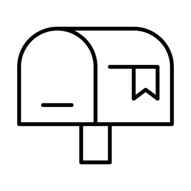 posta kutusu simgesini illüstrasyon