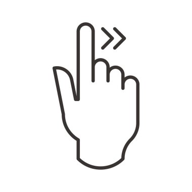 değmek jest simgesi