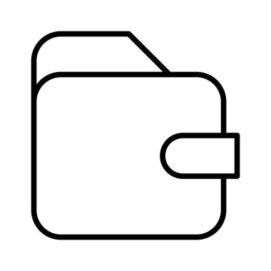 M-cüzdan basit simgesi