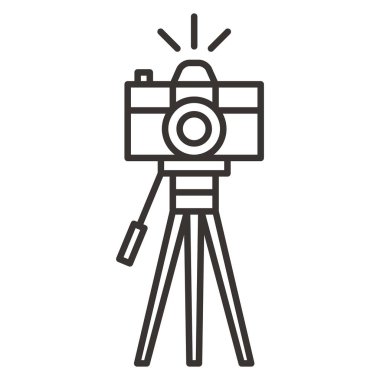 kamera bir tripod simge tasarlamak ile