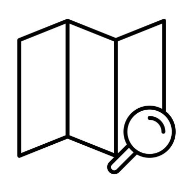 harita basit simgesi