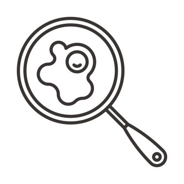 Pan simge tasarlamak üzerinde yumurta