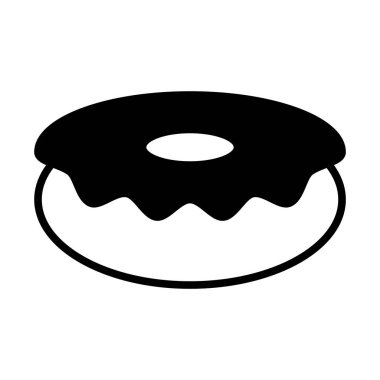 basit donut kutsal kişilerin resmi