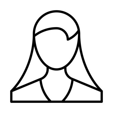 İzole kadın tasarım