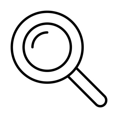 Basit büyüteç simgesini